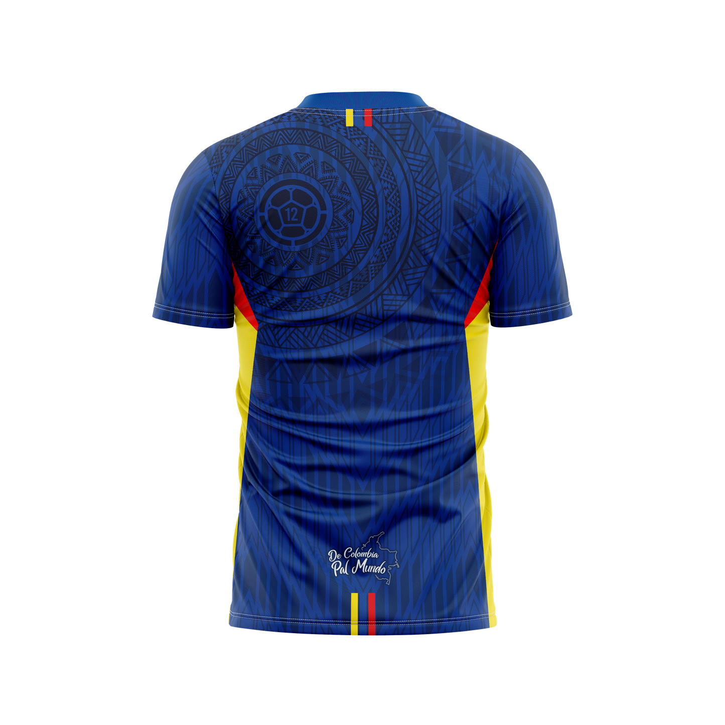 Camiseta Hombre Deportiva Ref Colombia 25 Azul
