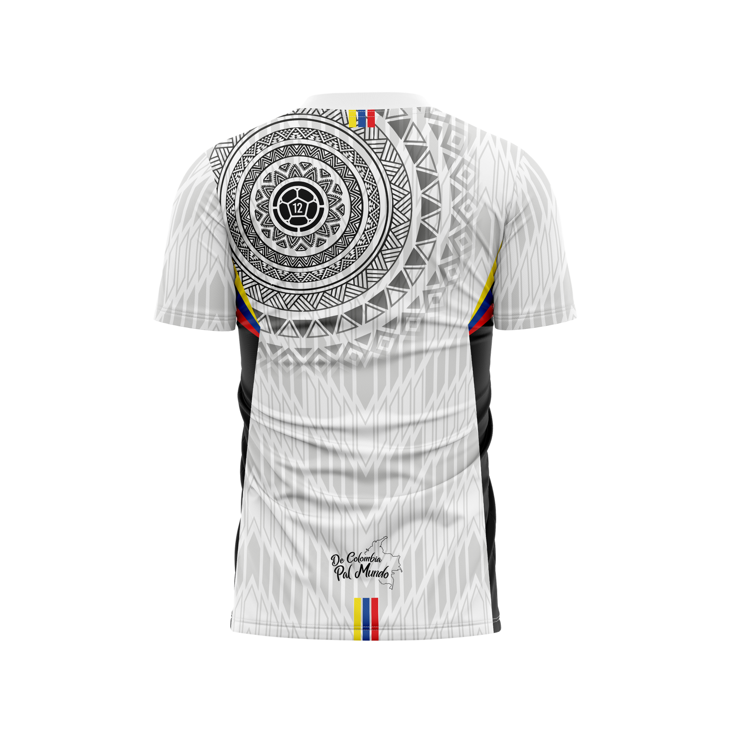 Camiseta Hombre Deportiva Ref Colombia 25 Blanco
