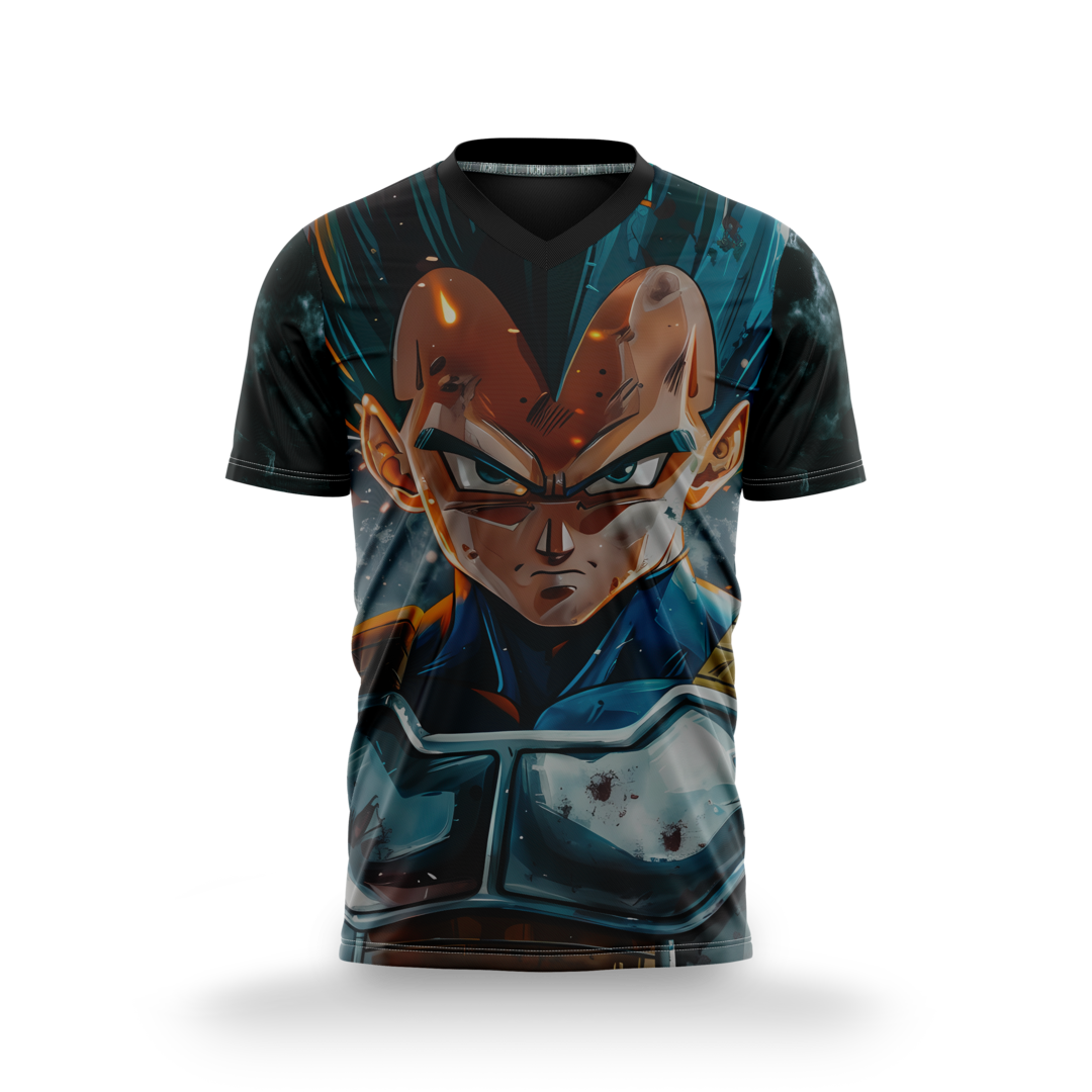 Camiseta Hombre Deportiva (Ref GOKU VEGETA)