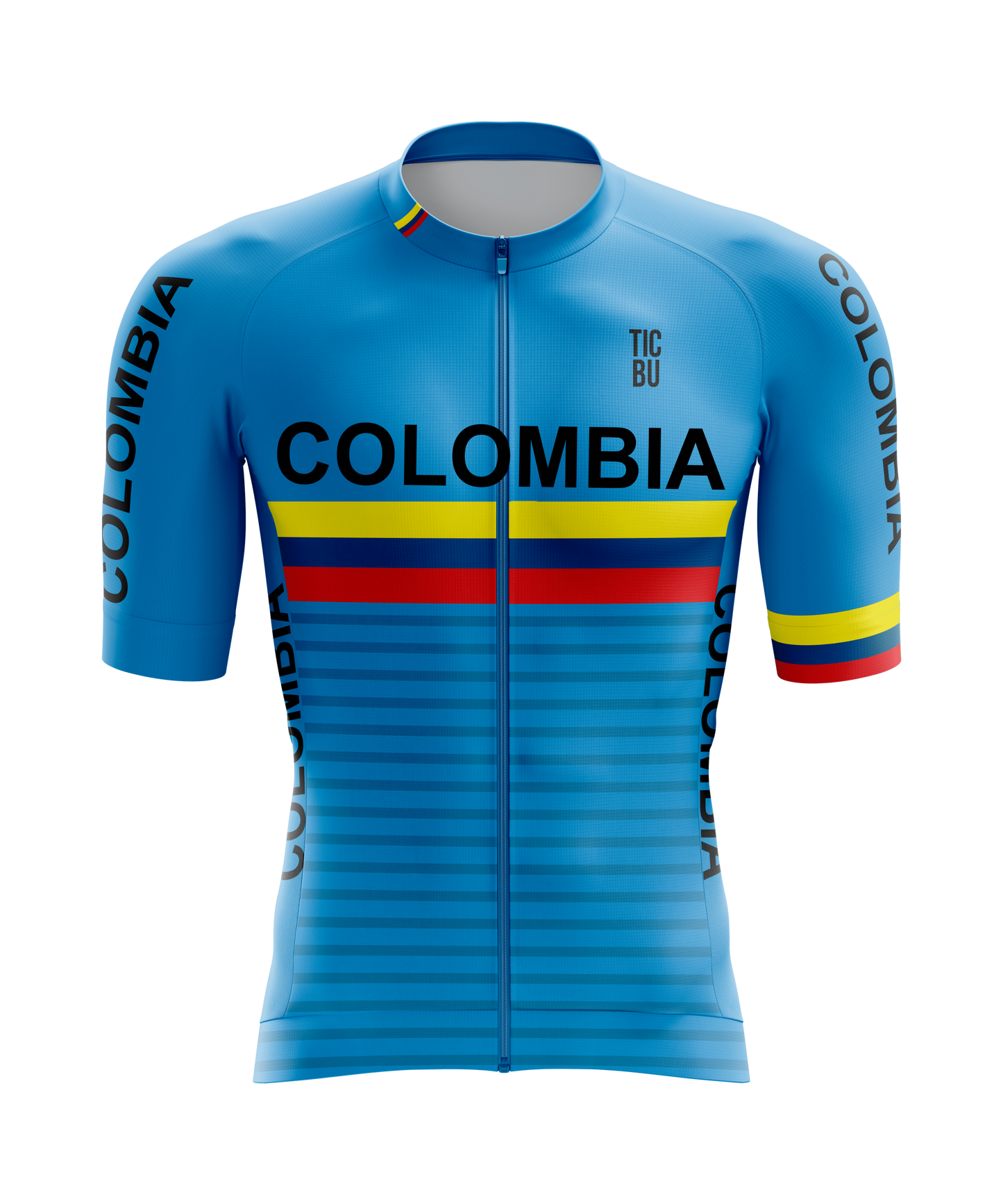 JERSEY CORTA HOMBRE PRO (REF. COLOMBIA AZUL)