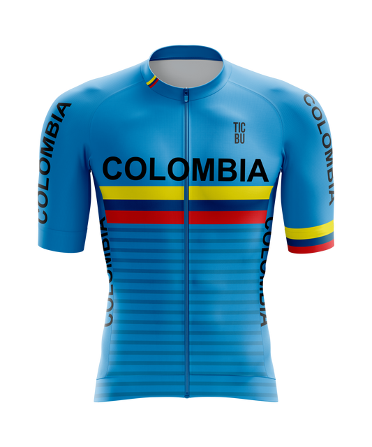 JERSEY CORTA HOMBRE PRO (REF. COLOMBIA AZUL)
