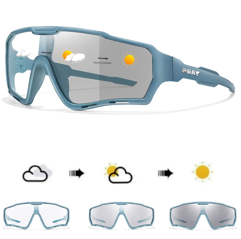 Gafas Fotocromáticas De Sol De Ciclismo Ref: Poat