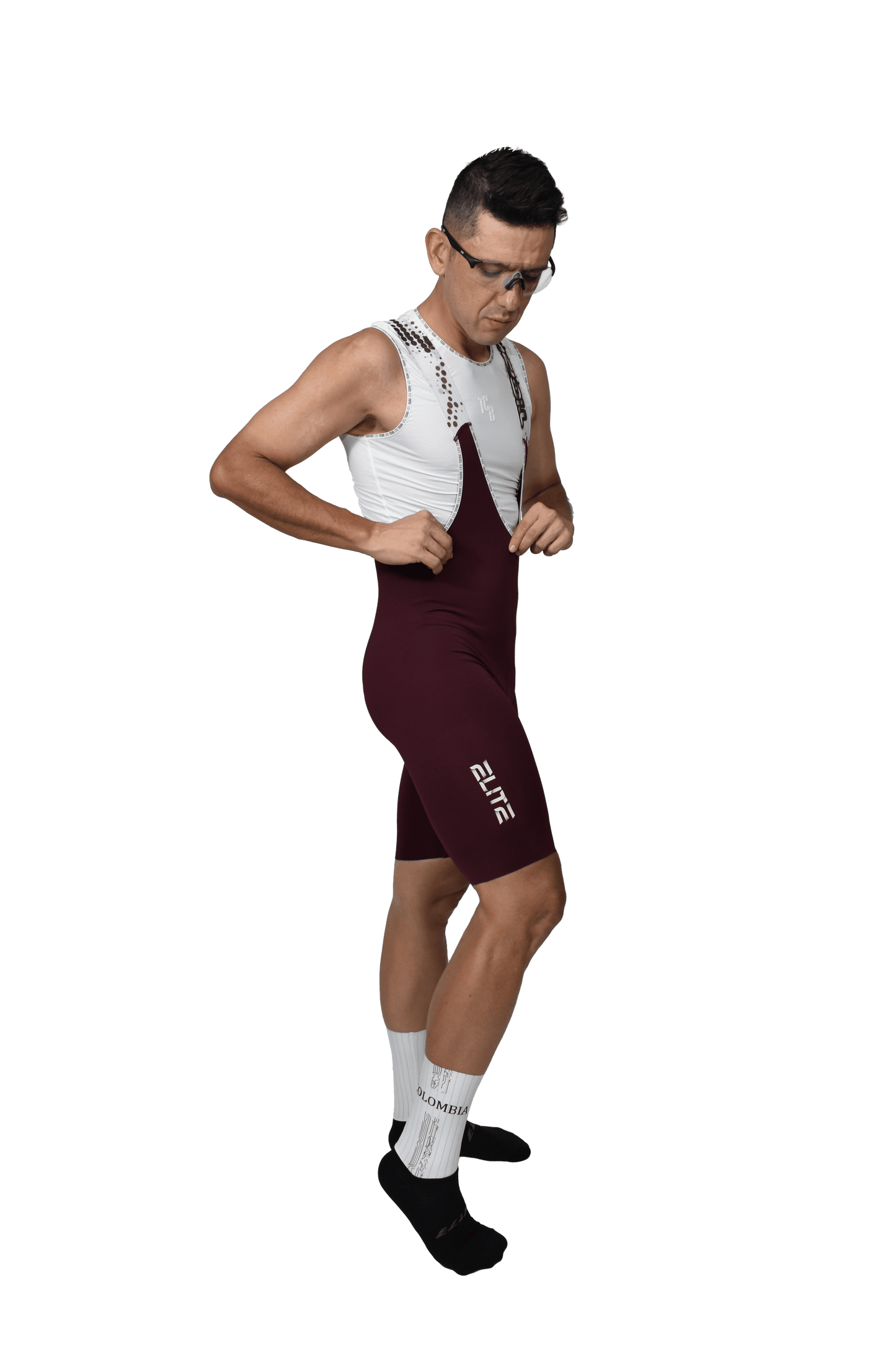 LICRA CORTA HOMBRE ELITE 2025 REF: VINOTINTO