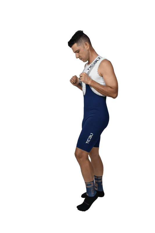 LICRA CORTA HOMBRE ELITE 2025 REF: AZUL