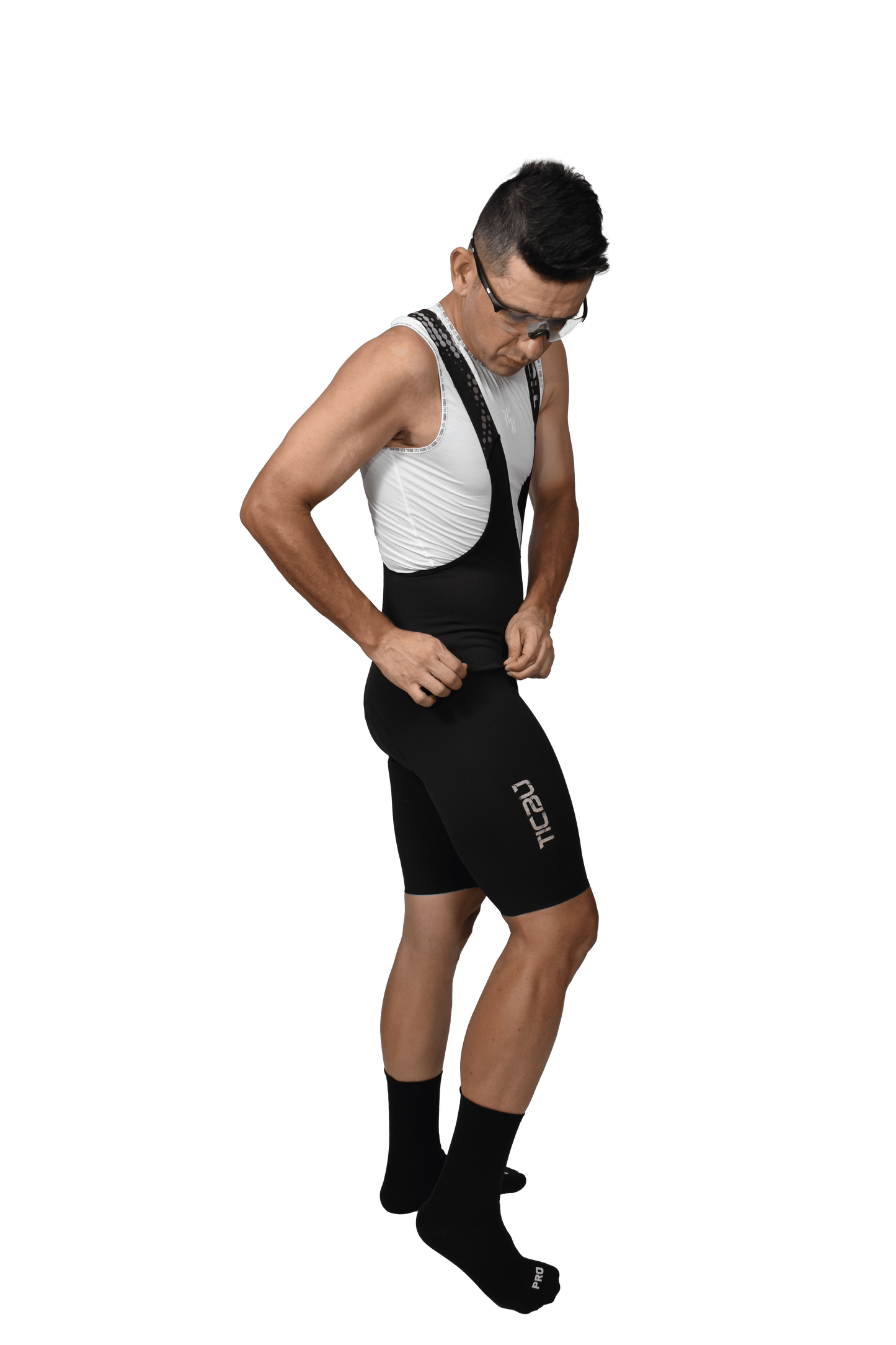 LICRA CORTA HOMBRE ELITE 2025 REF: NEGRA