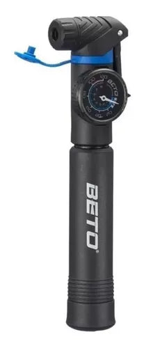 Bomba Inflador Beto 030pg Con Manómetro 120 Psi Bicicleta