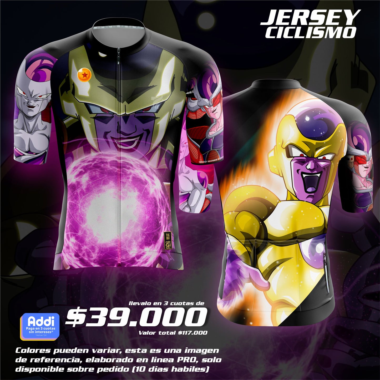 JERSEY CORTA HOMBRE PRO (REF. FREEZER)