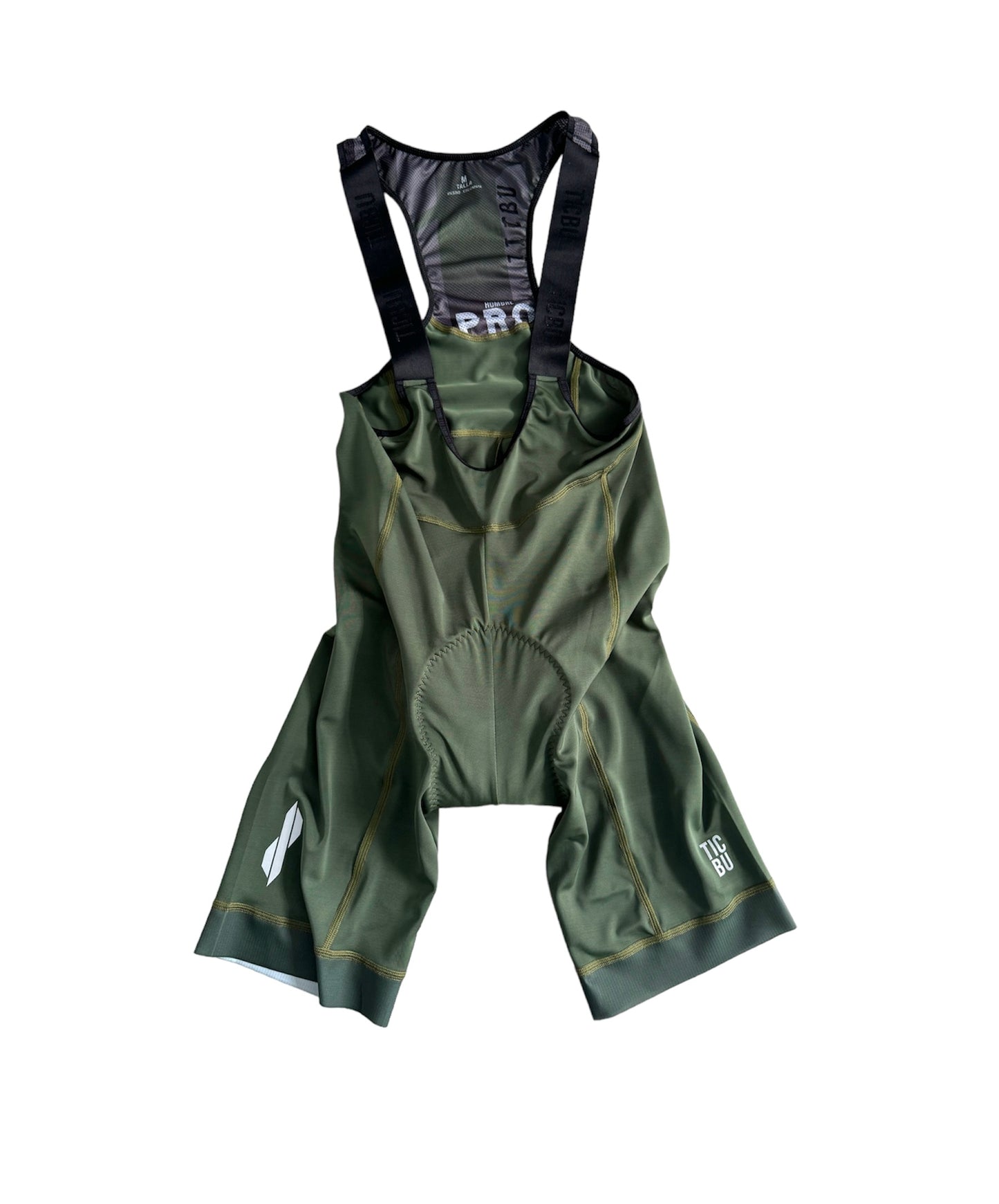 LICRA CORTA HOMBRE TODA VERDE PRO-23