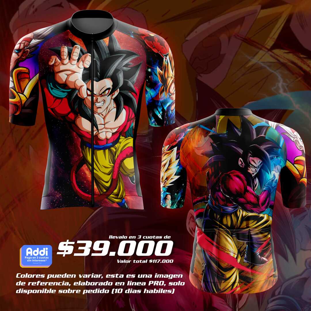 JERSEY CORTA HOMBRE PRO (REF. GOKU GT)