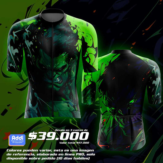 JERSEY CORTA HOMBRE PRO (REF. HULK)