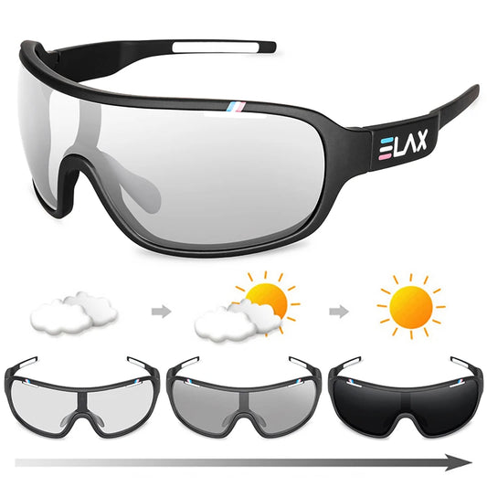 Gafas de sol fotocromáticas polarizadas para hombre y mujer, UV400 REF ELAX-g
