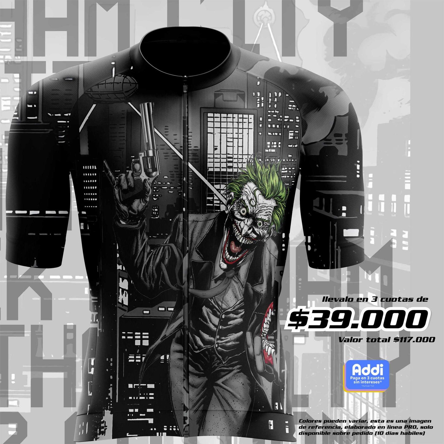 CAMISA CORTA HOMBRE PRO (REF. JOKER)