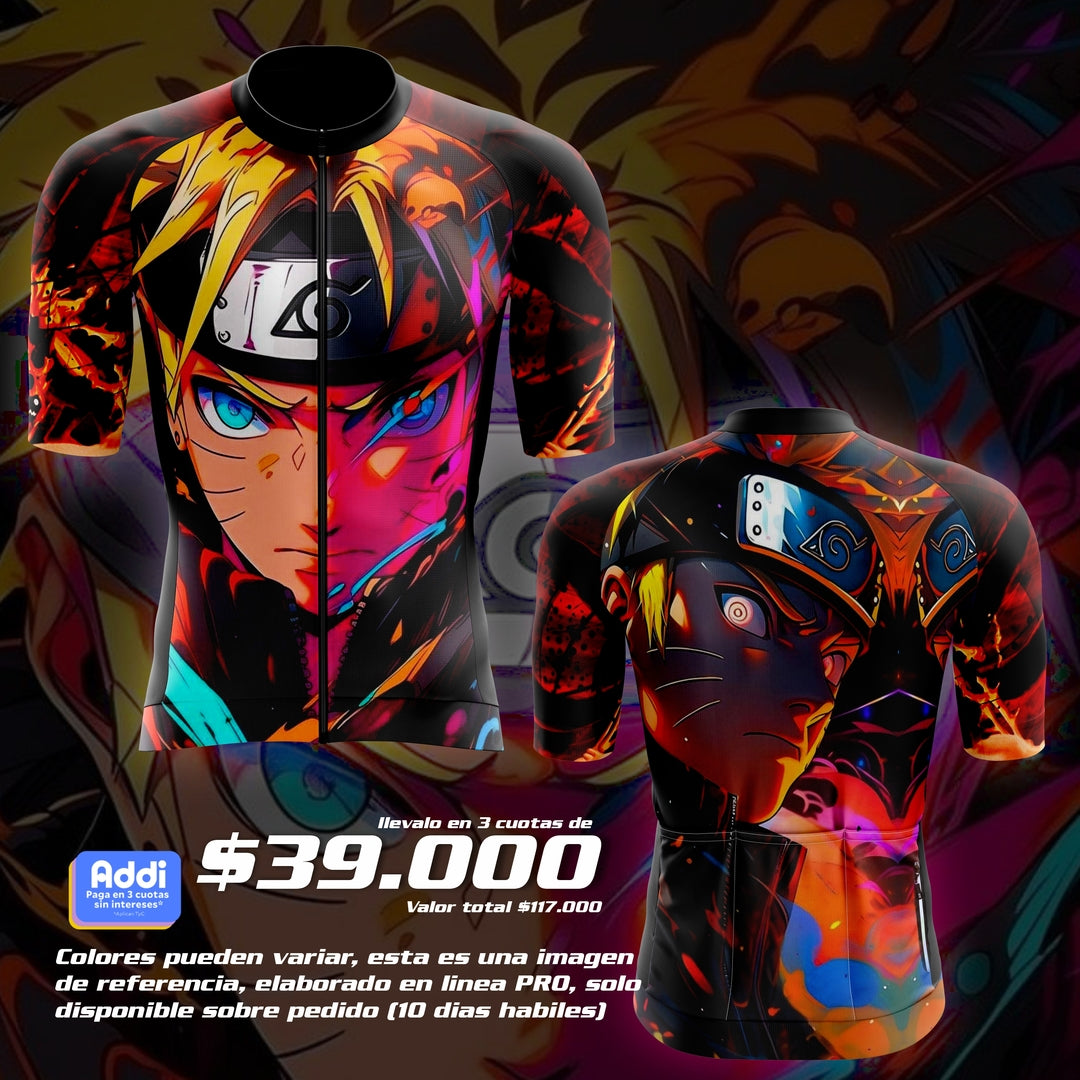 JERSEY CORTA HOMBRE PRO (REF. NARUTO)