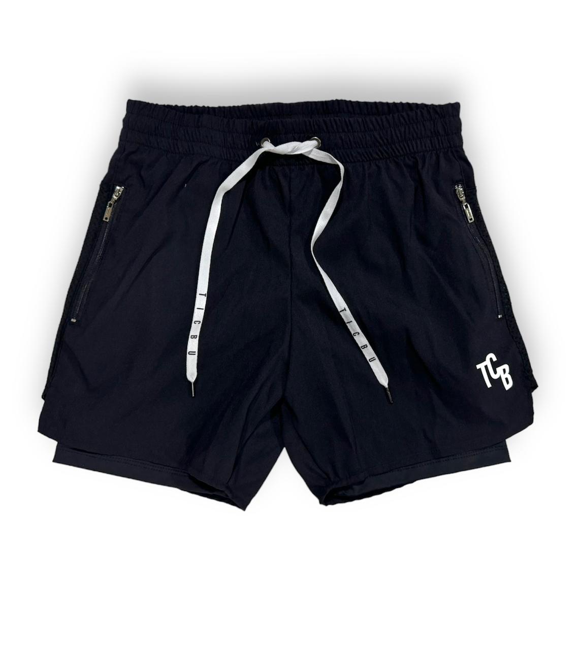 Pantaloneta Deportiva Toda negra