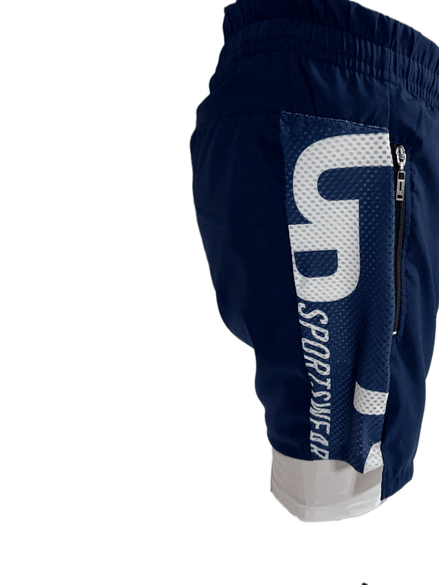 Pantaloneta Deportiva Azul Petróleo