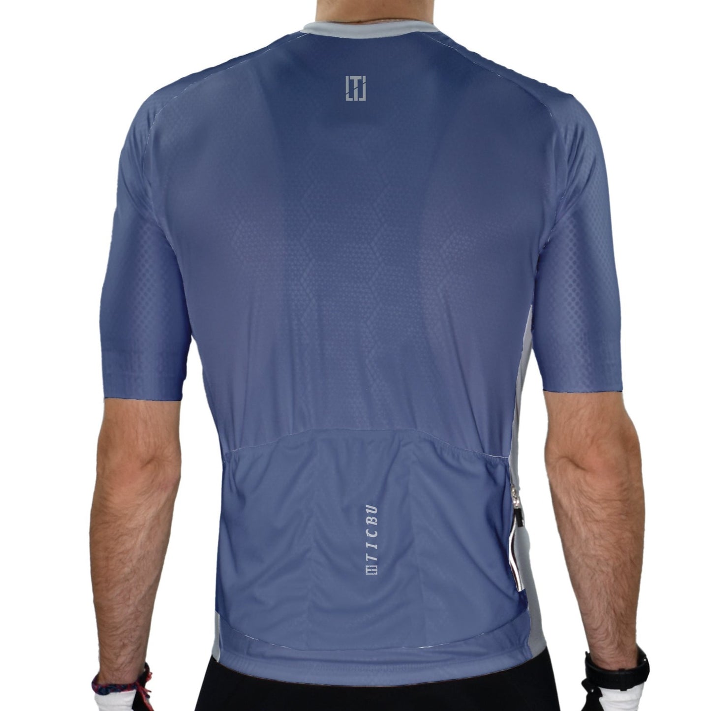 CAMISA CORTA HOMBRE PRO (REF. BLUE - GRAY V2)