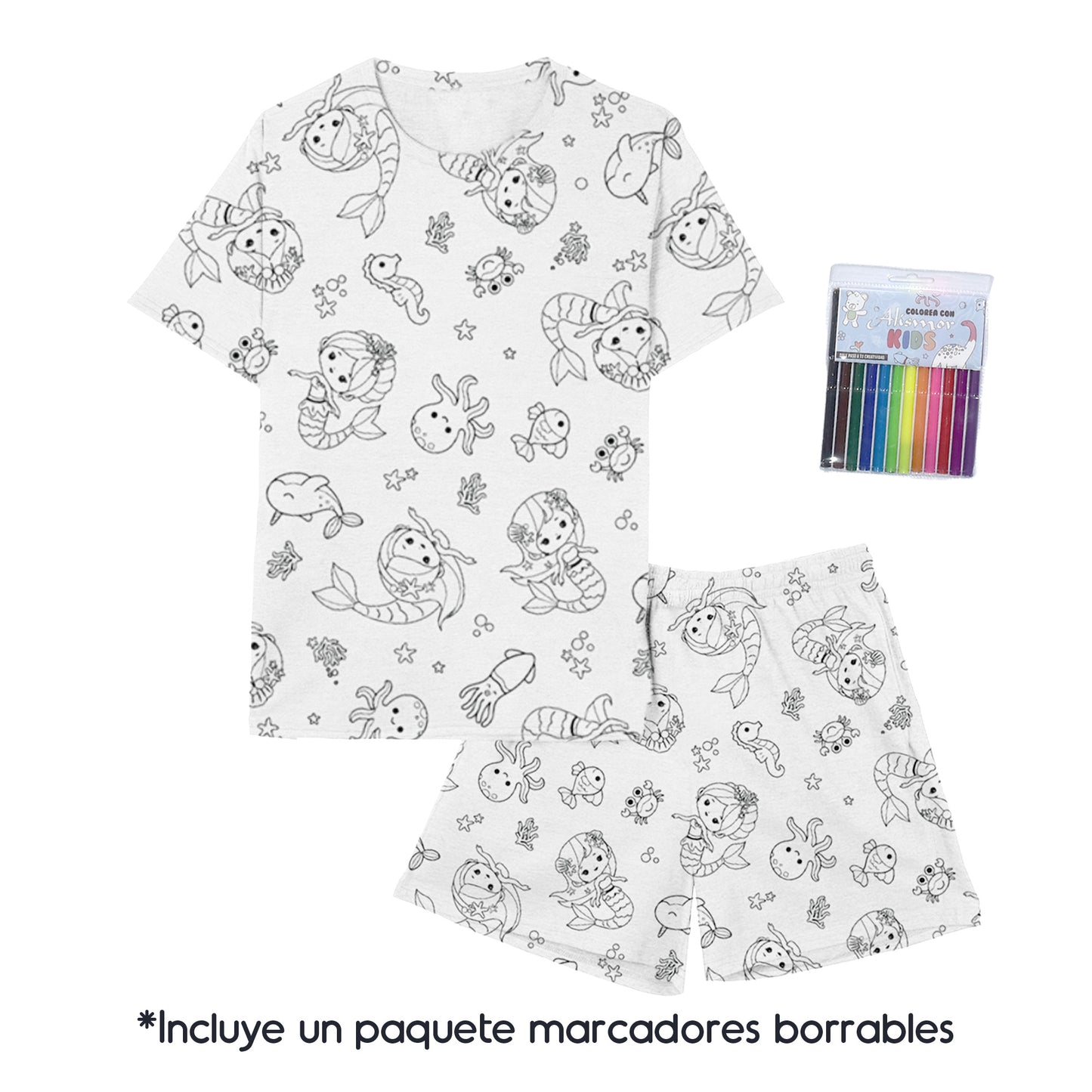 PINTUPIJAMA NIÑA SHORT - ENVIO GRATIS