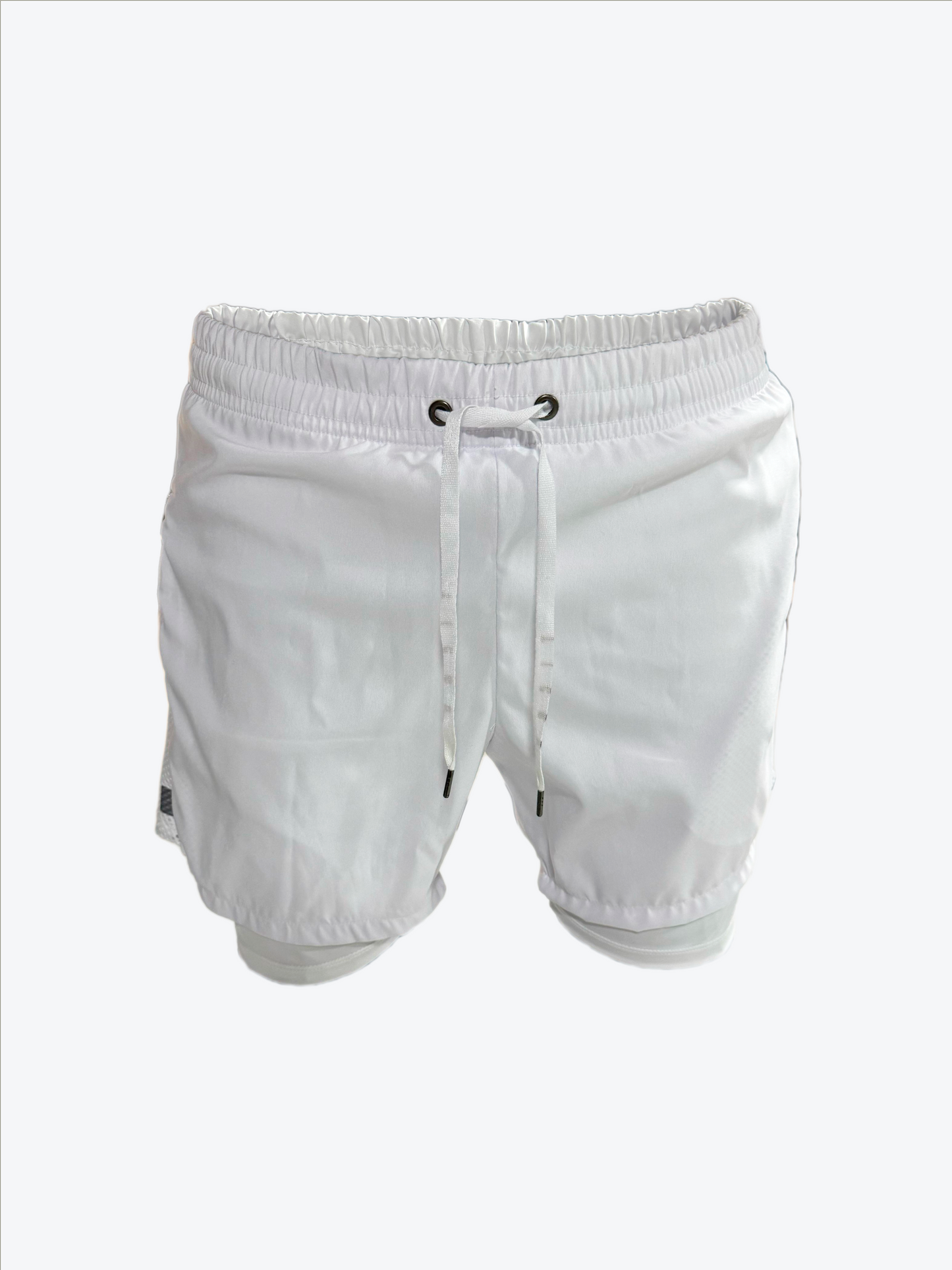 Pantaloneta Deportiva Blanco