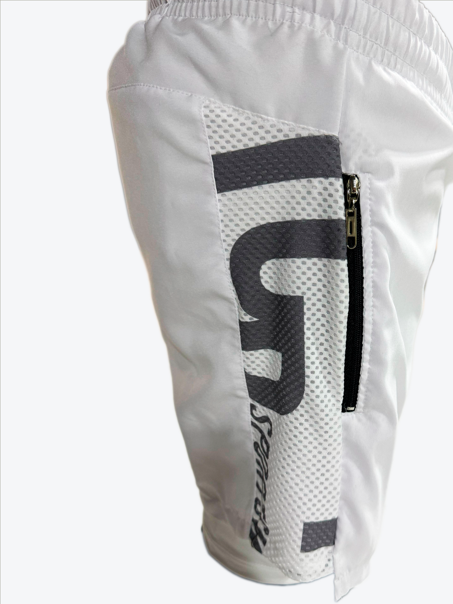Pantaloneta Deportiva Blanco