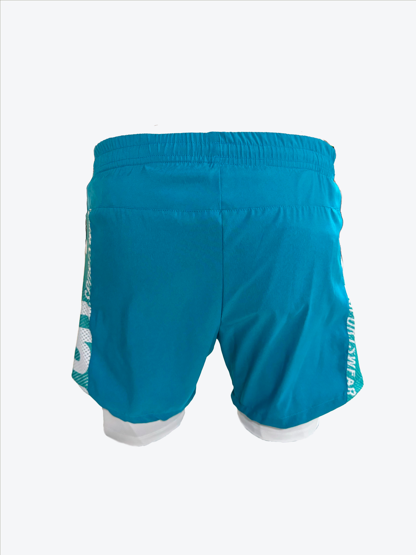 Pantaloneta Deportiva Azul Claro