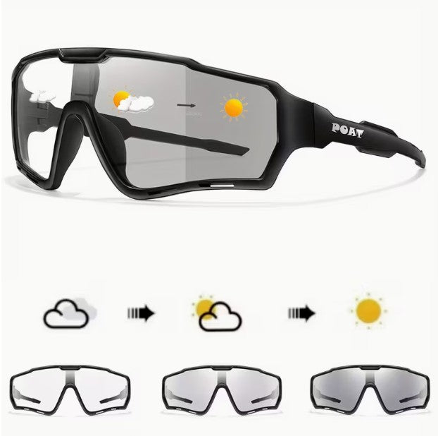 Gafas Fotocromáticas De Sol De Ciclismo Ref: Poat