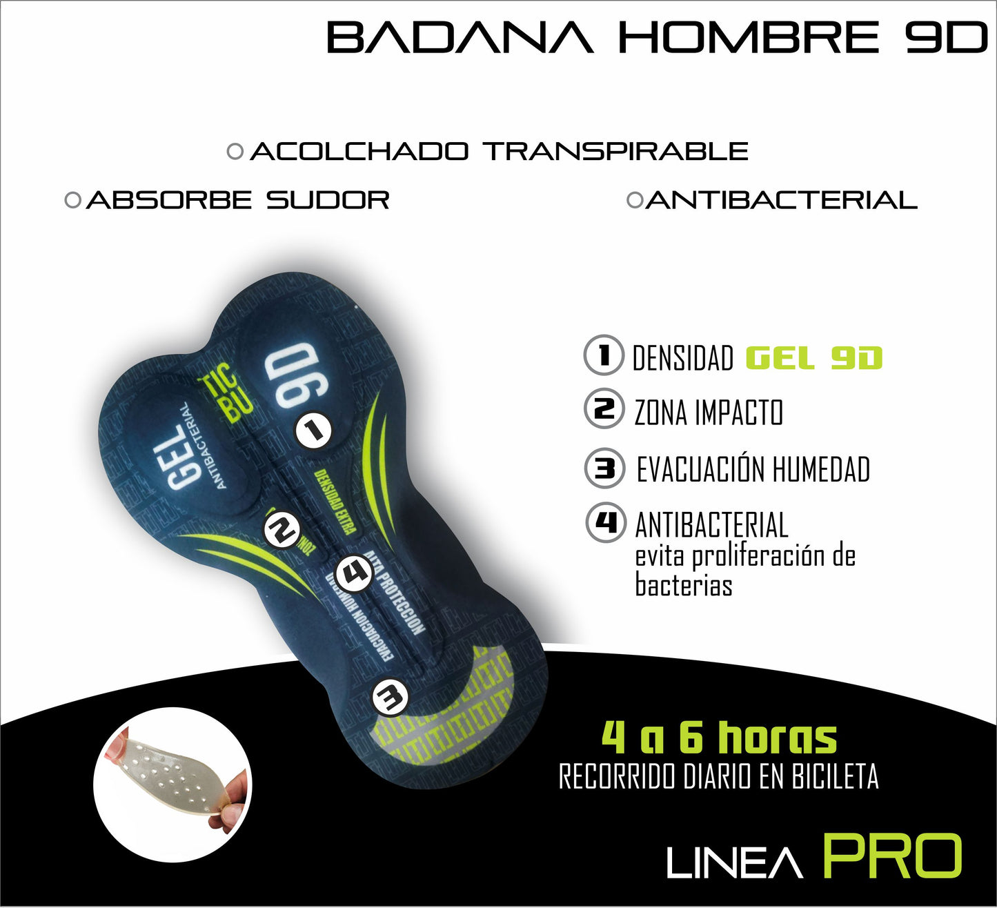 Licra Corta Hombre (REF. ONLY BLACK V1)