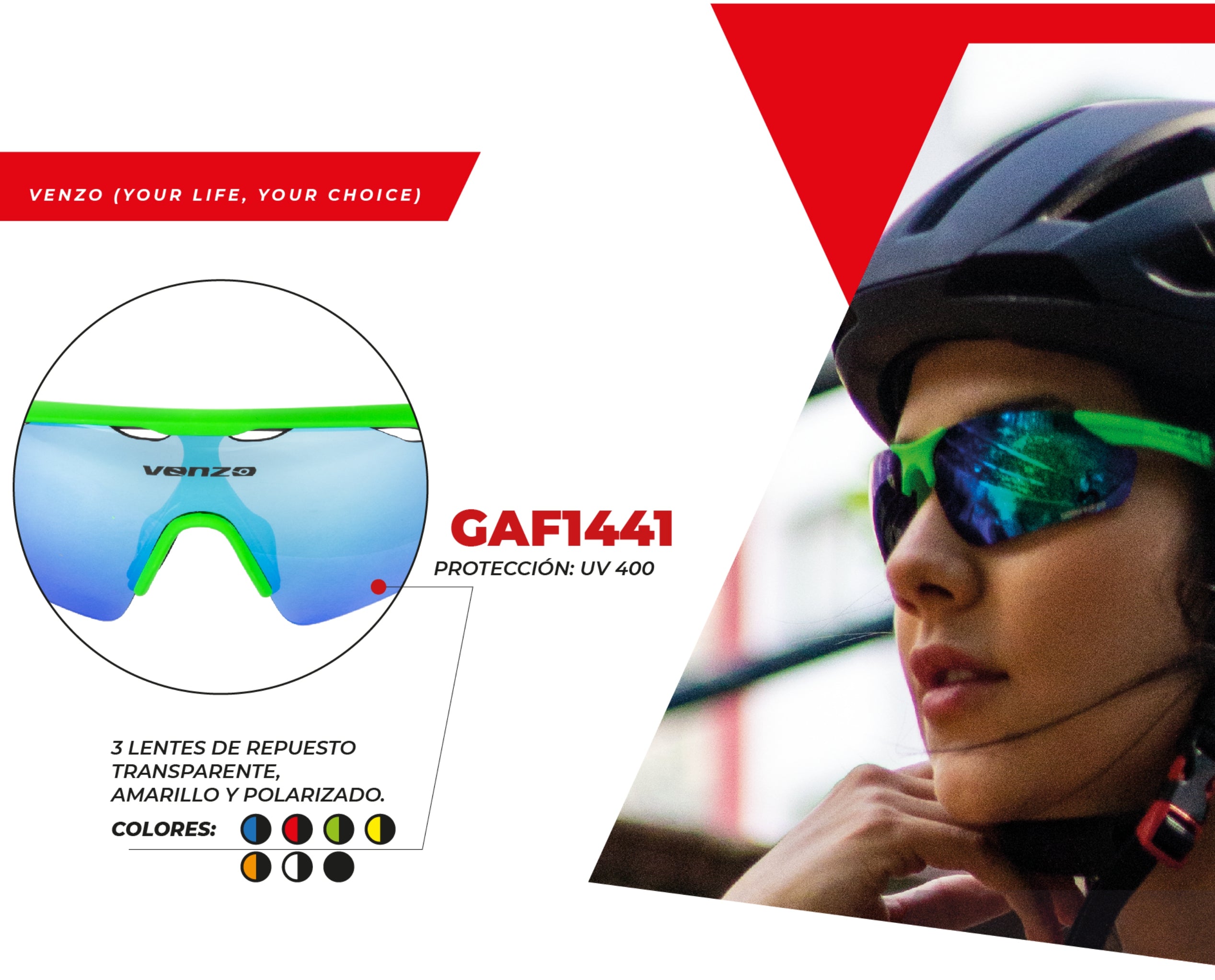 Lentes De Ciclismo Mercadolibre Gafas Venzo Ciclismo