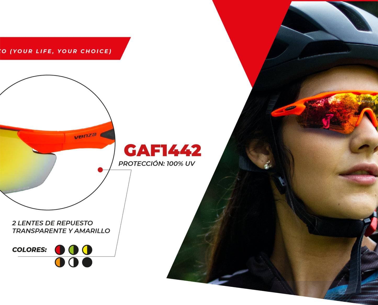 VENZO glasses ref VZ-F27-012 Red