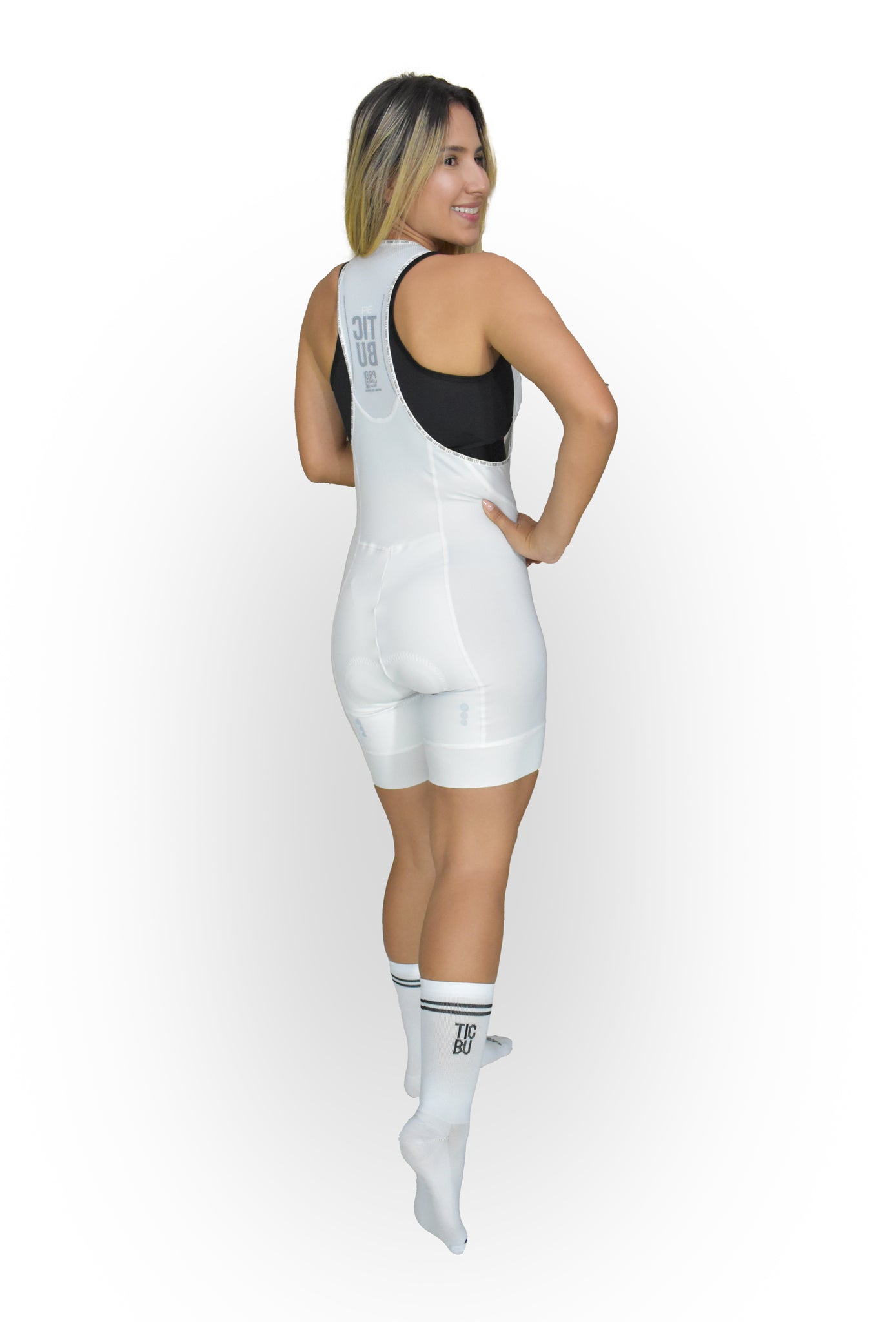 LICRA CORTA DAMA TODA (BLANCO) PRO