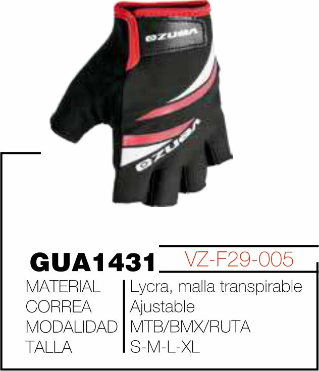 Venzo Ref VZ20-F29H-005 Negro - Rojo