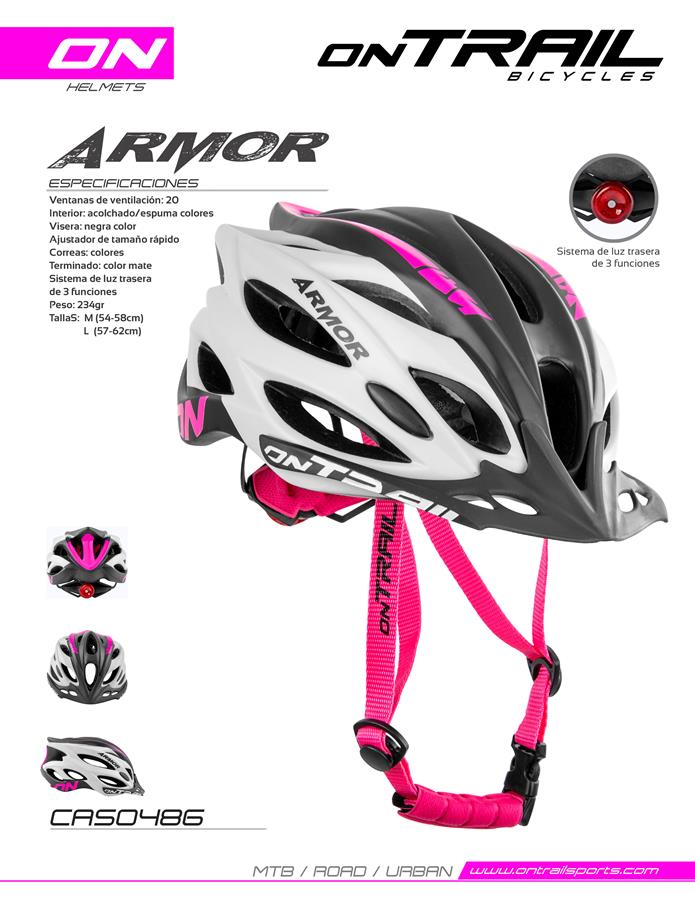 Casco ARMOR Fucsia
