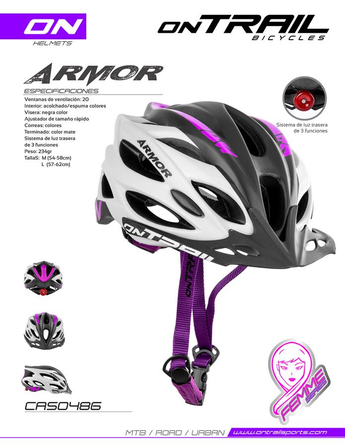 Casco ARMOR Morado
