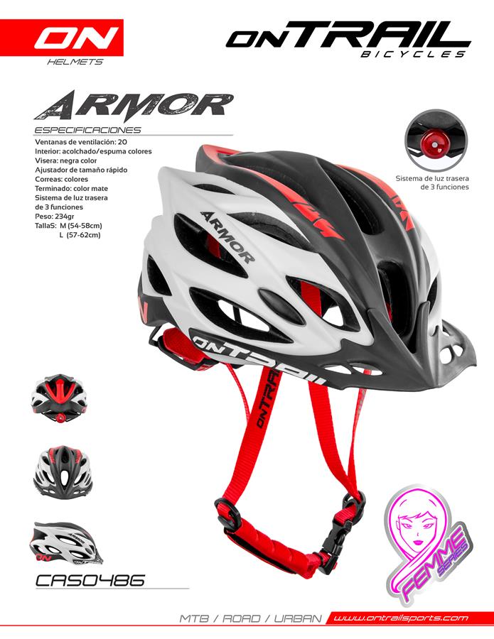 Casco ARMOR Rojo