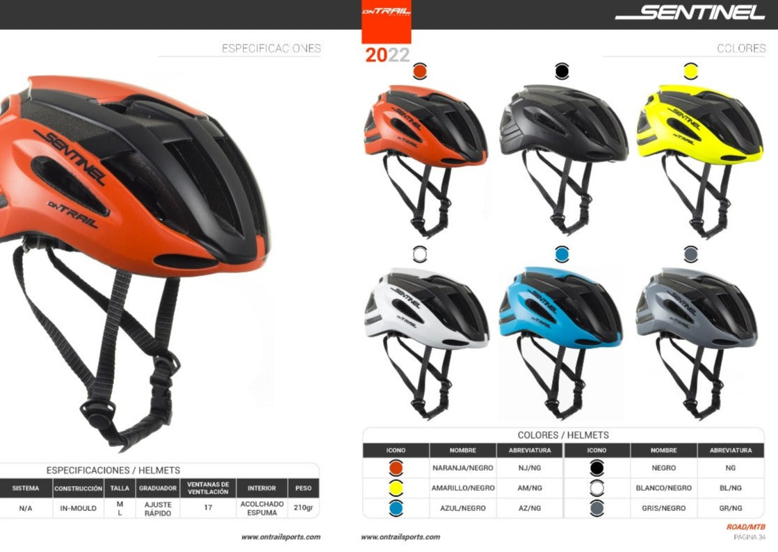 Casco Ciclismo Sentinel