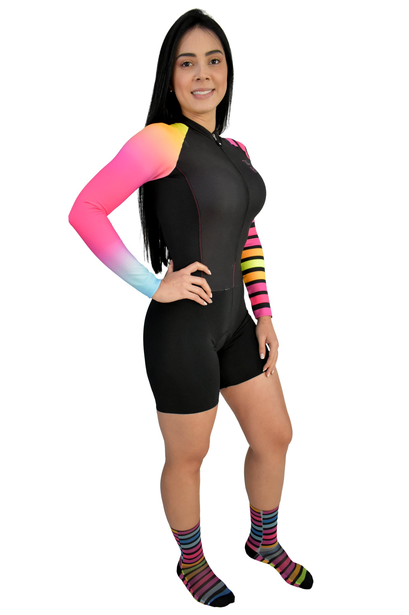 JUMPSUIT (REF. RAINBOW) Elite Long Shirt - Short Lycra
