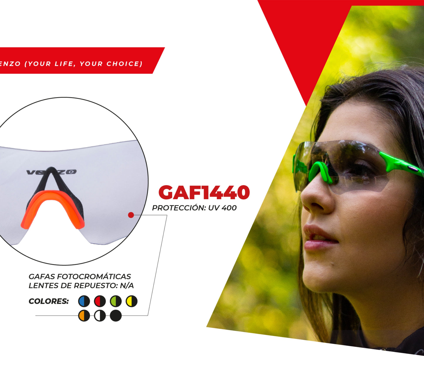 VENZO glasses ref VZ-F27-014 PHOTOCHROMATIC
