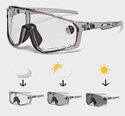 Gafas Fotocromáticas De Sol De Ciclismo  Ref: Blanco sin marca