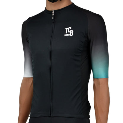 CAMISA CORTA DAMA PRO (REF. BLACK BLUE)