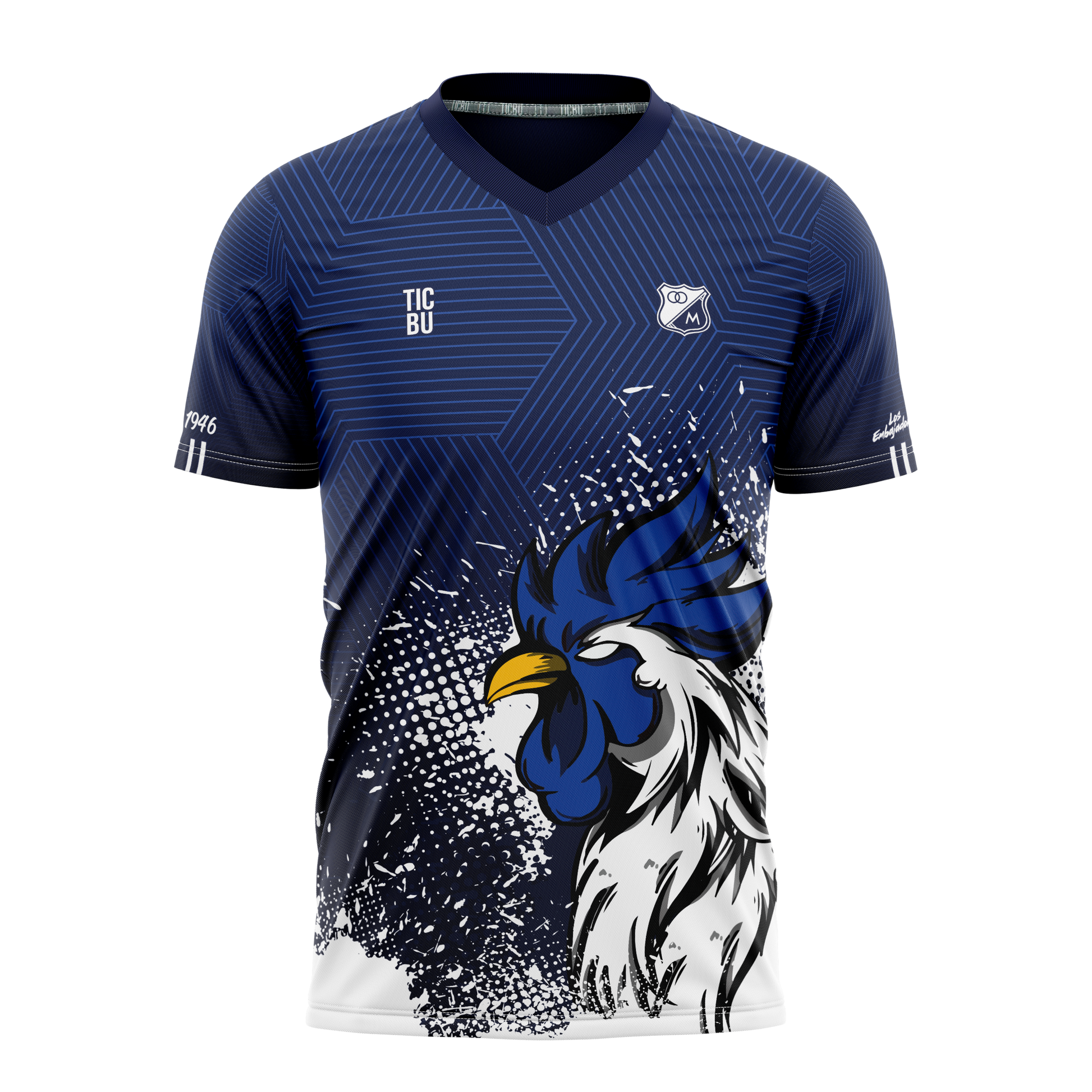 Azul Millonarios 2021 Camiseta Nuevo Uniforme De Millonarios 2021