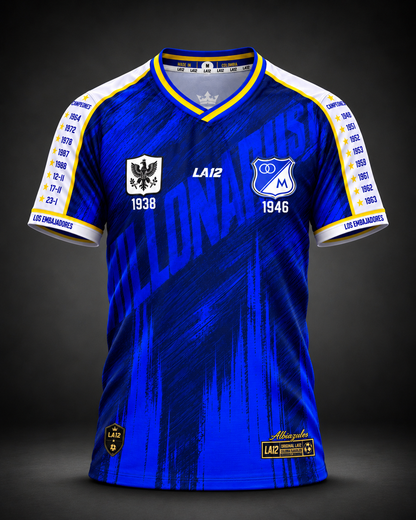 Camiseta Hombre Deportiva Millonarios 26