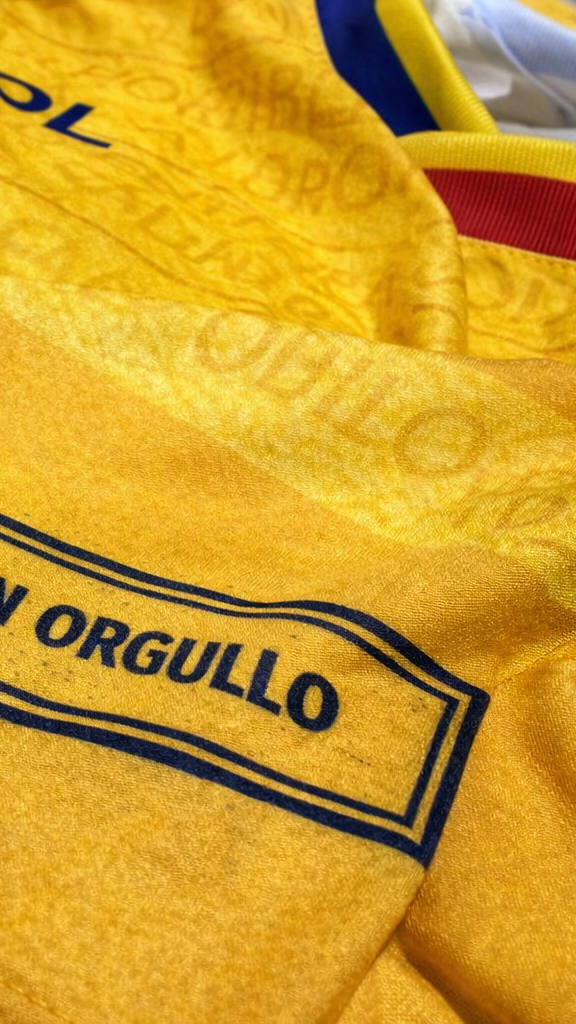 Camiseta Dama Deportiva Ref Colombia 26 Amarilla