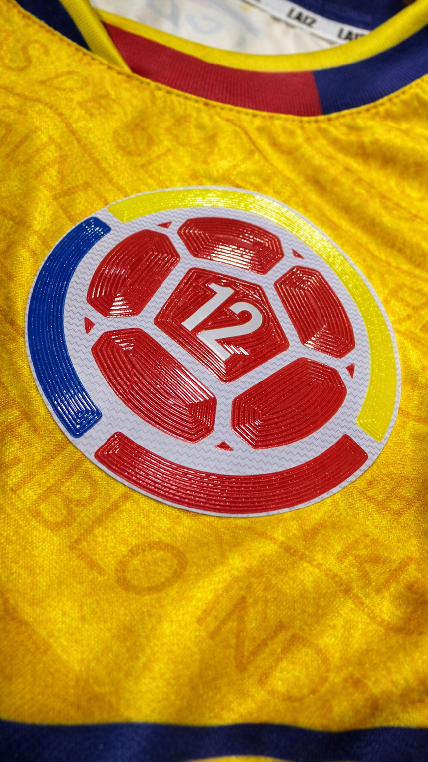 Camiseta Dama Deportiva Ref Colombia 26 Amarilla