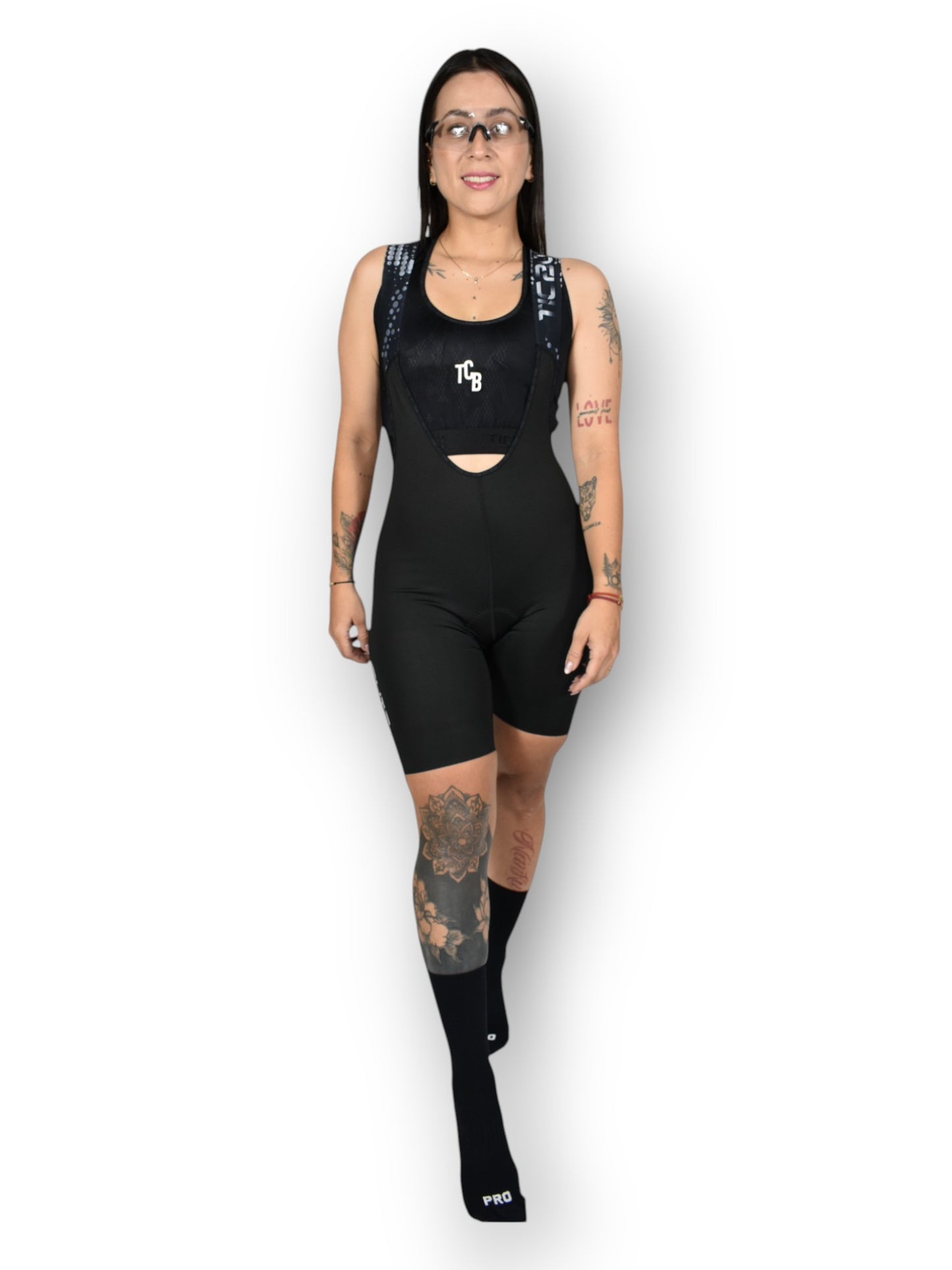 LICRA CORTA DAMA REF (TODA NEGRA ELITE 25)