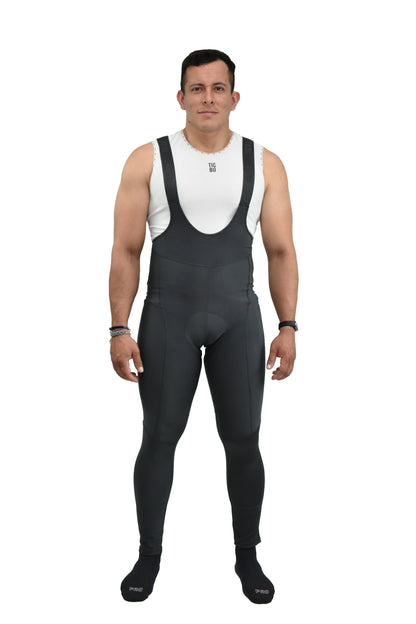 MEN'S LONG LYCRA ALL BLACK PRO 2022