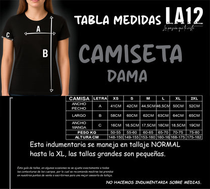 Camiseta Dama Deportiva Ref Colombia 26 Amarilla