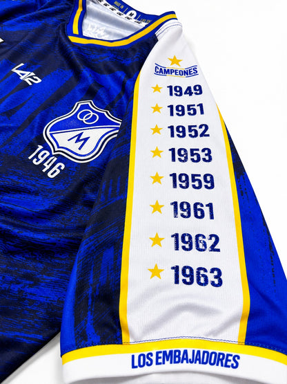 Camiseta Hombre Deportiva Millonarios 26