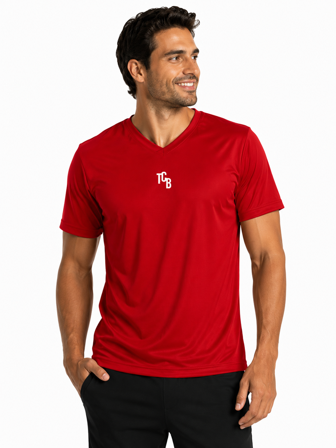 Camiseta Deportiva TICBU® (Ref Rojo 26)