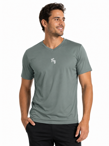 Camiseta Deportiva TICBU®  (Ref Gris 26)