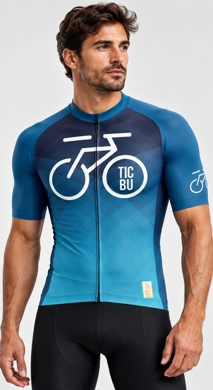 JERSEY CORTA HOMBRE PRO REF. BLUE GHOST