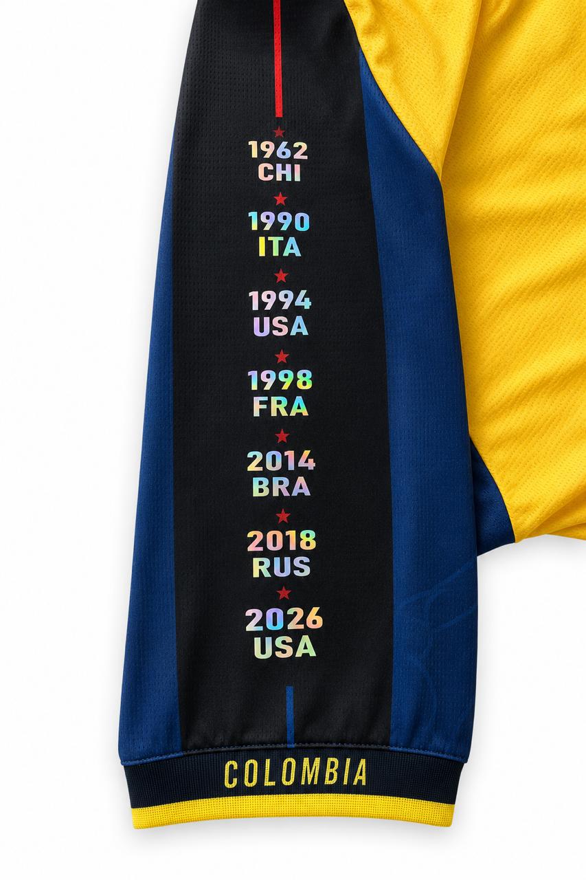 Camiseta Colombia Edición Especial 2026 ¡Oh Gloria Inmarcesible!